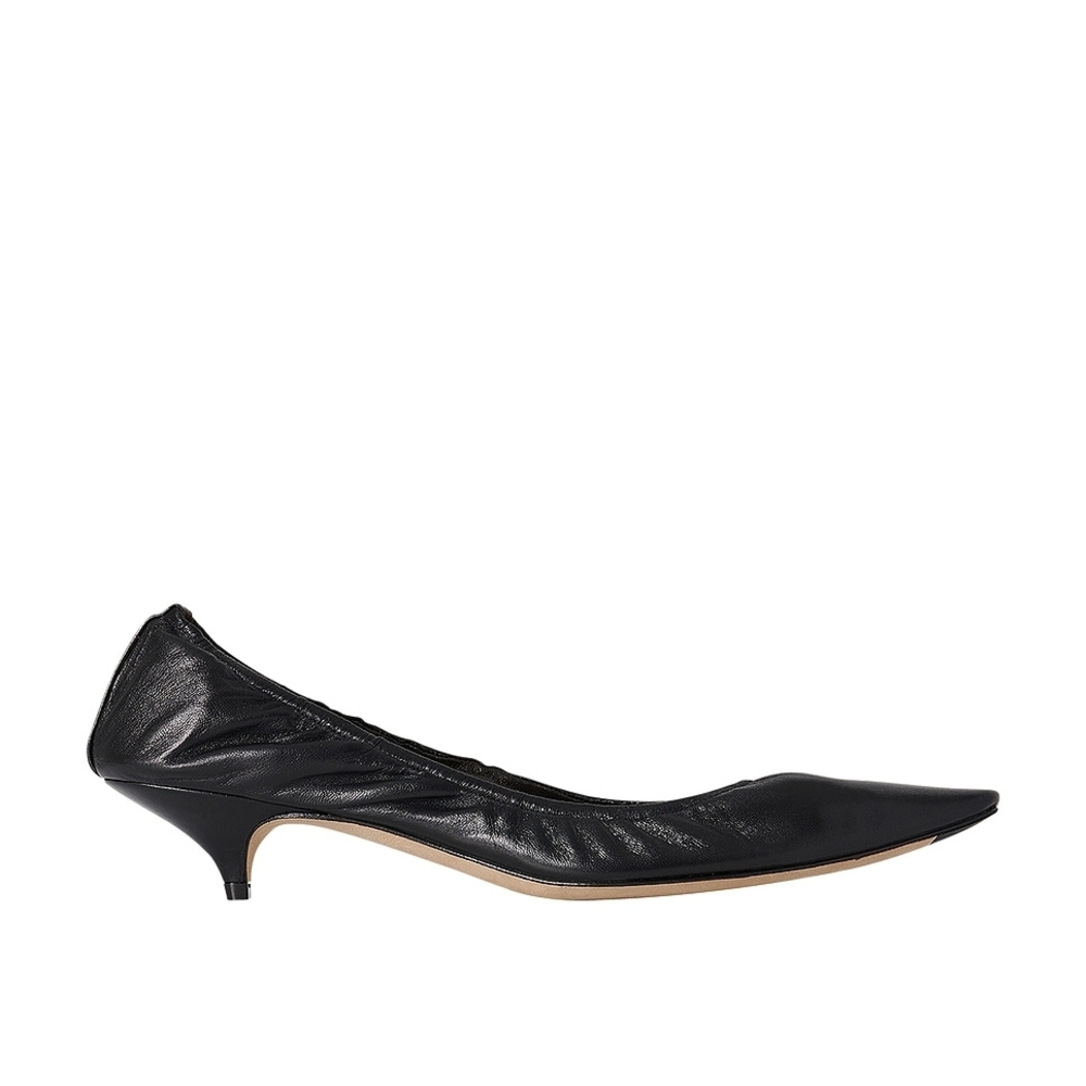 The Row Black Liisa Kitten Heels - Size 41 - Picture 2 of 4